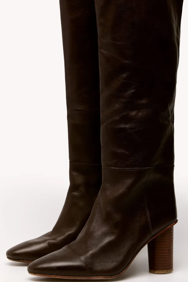 Outlet Noemi. Botas piel caña alta Mujer Zapatos