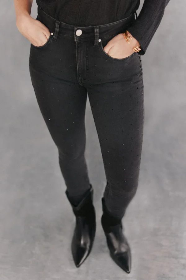 Clearance Odila. Jeans skinny con brillos Mujer Jeans | Pantalones