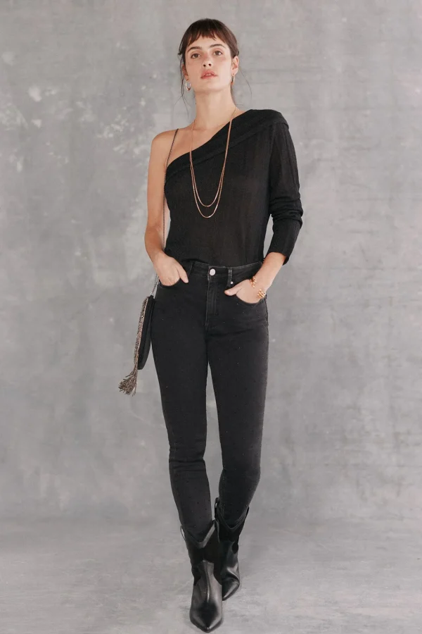 Clearance Odila. Jeans skinny con brillos Mujer Jeans | Pantalones