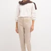 Store Ofelia. Jeans mom con bordados Mujer Jeans | Pantalones