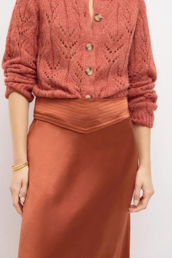 Cheap Olaia. Falda satinada Mujer Faldas