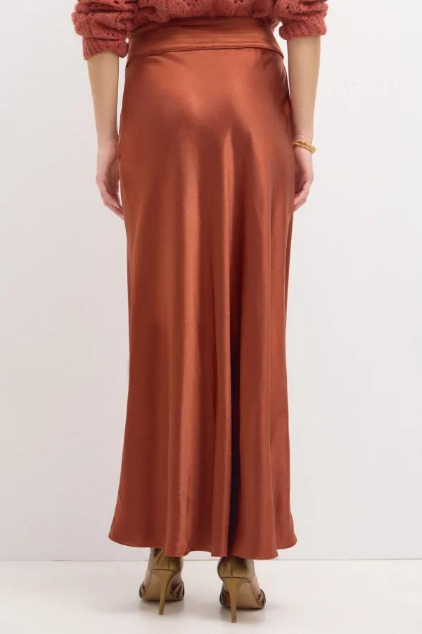 Cheap Olaia. Falda satinada Mujer Faldas