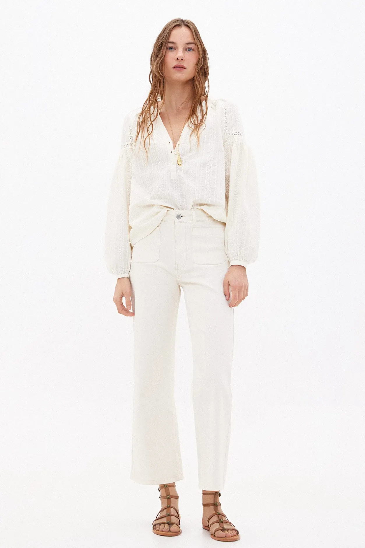 olaia_vaqueros_anchos_con_0.webp Cheap Olaia. Vaqueros anchos con bolsillos Mujer Jeans | Pantalones