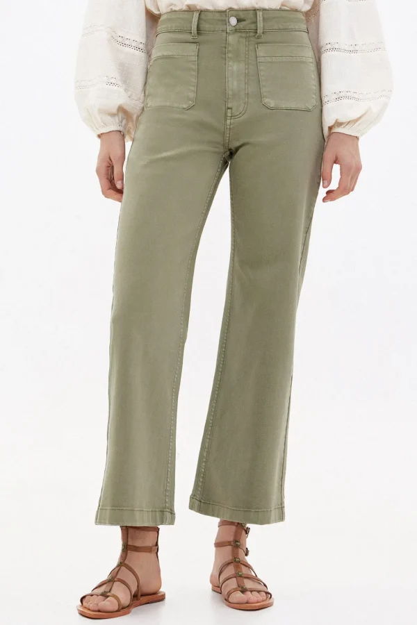 Clearance Olaia. Vaqueros anchos con bolsillos Mujer Jeans | Pantalones