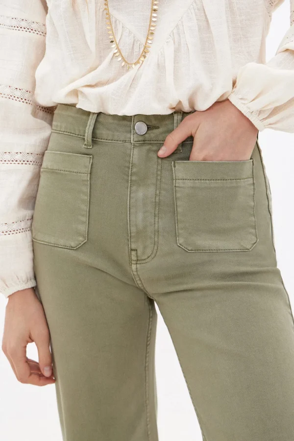 Clearance Olaia. Vaqueros anchos con bolsillos Mujer Jeans | Pantalones