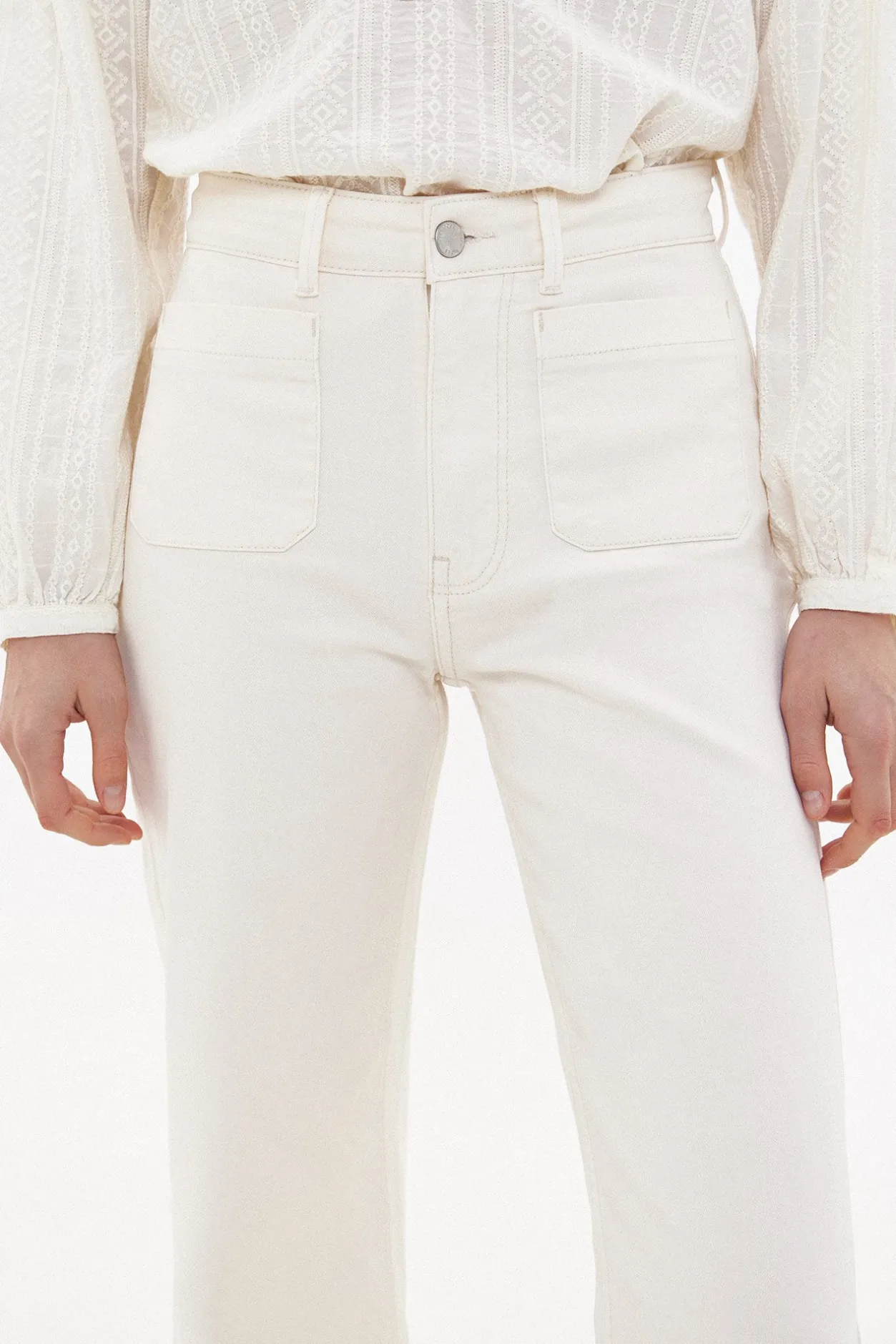 olaia_vaqueros_anchos_con_2.webp Cheap Olaia. Vaqueros anchos con bolsillos Mujer Jeans | Pantalones