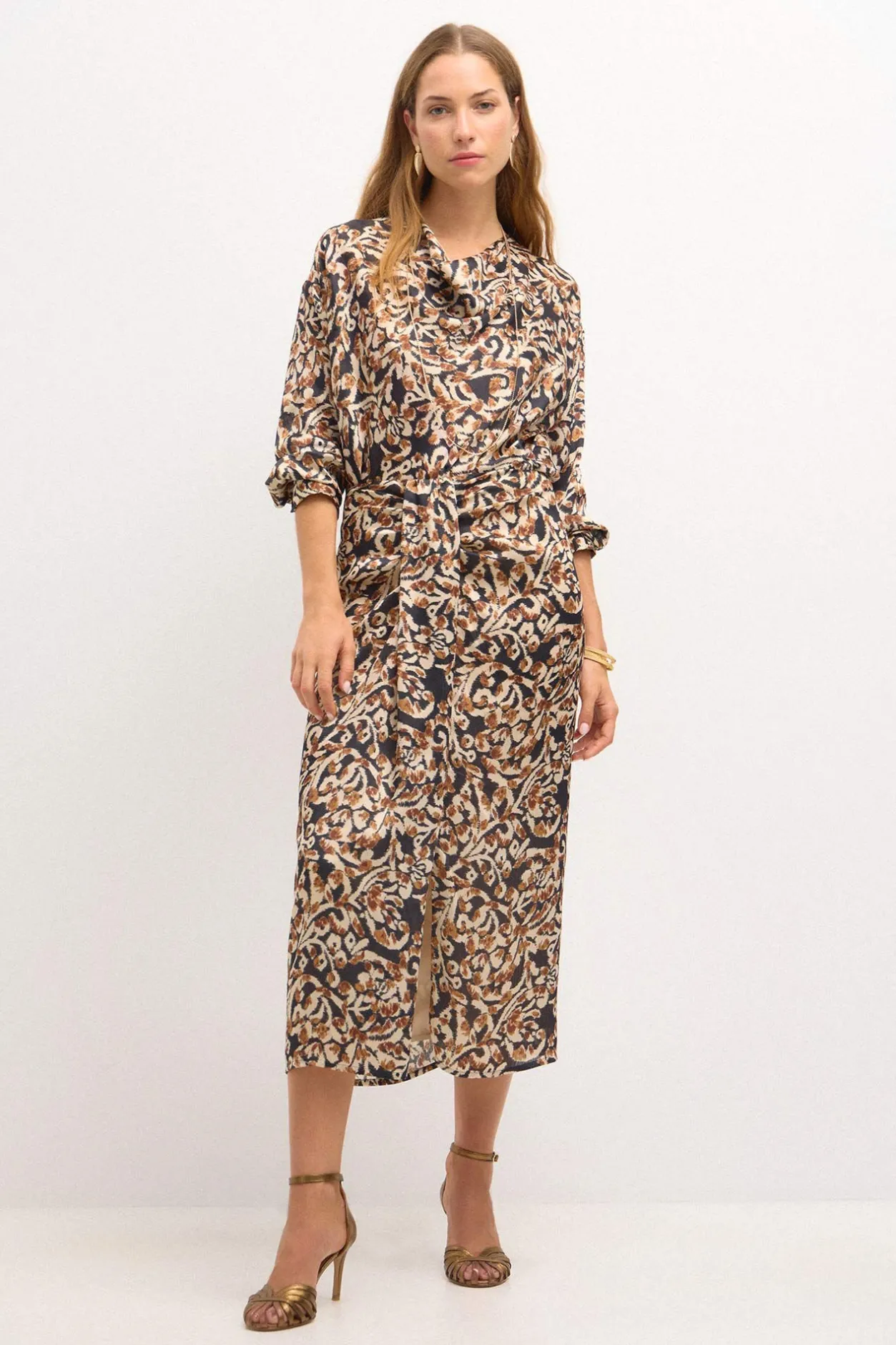 omaira_falda_nudo_central_0.webp Flash Sale Omaira. Falda nudo central Mujer Faldas