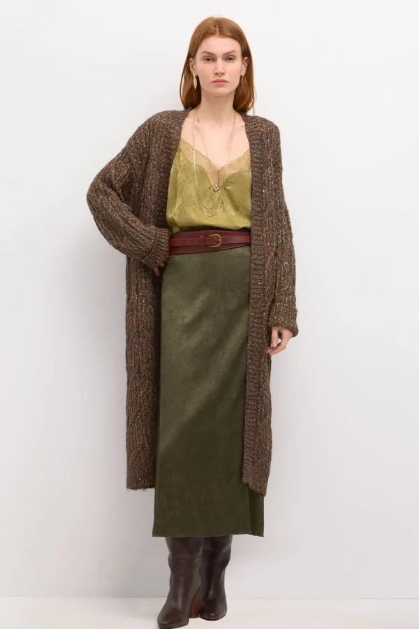 Store Ori. Falda metalizada Mujer Faldas