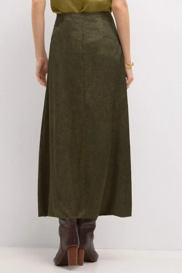 Store Ori. Falda metalizada Mujer Faldas