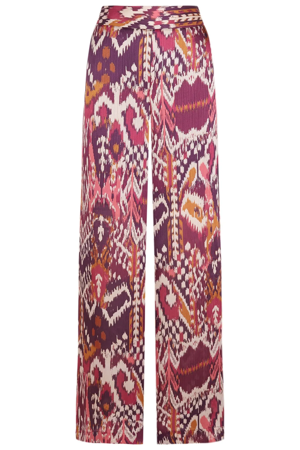 pandra_pantaln_fluido_est_6.webp Outlet Pandra. Pantalón fluido estampado Mujer Pantalones