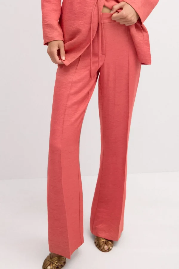 Discount Patricia. Pantalón de traje satinado Mujer Pantalones