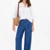 Sale Paz. Pantalón fluido vaquero Mujer Jeans | Pantalones