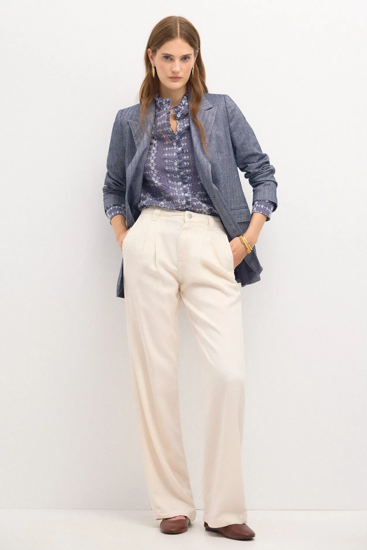 petra_pantaln_fluido_lava_0.webp Online Petra. Pantalón fluido lavado Mujer Pantalones