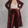 Fashion Prudens. Pantalón amplio de terciopelo Mujer Pantalones