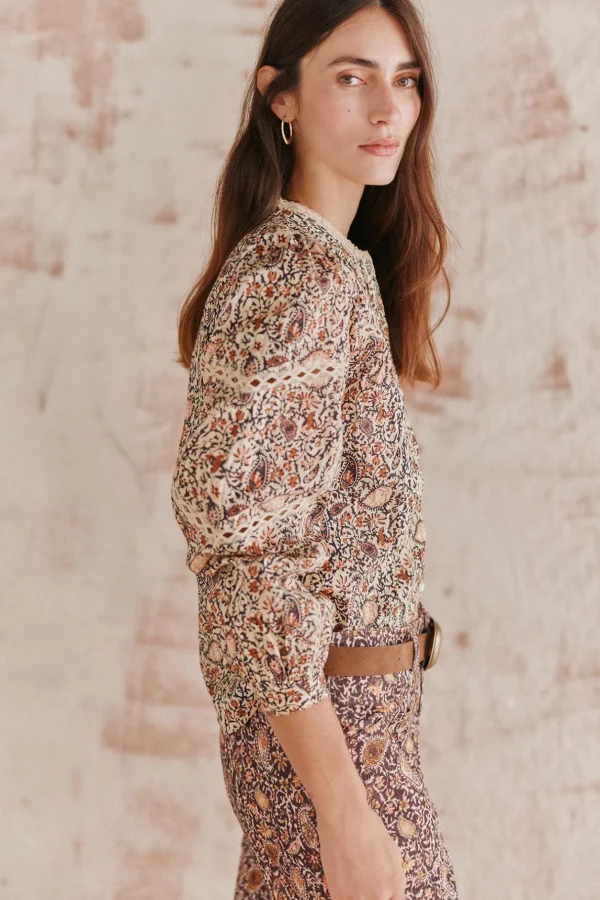 New Rafaela. Blusa estampada. Mujer Blusas Y Camisas