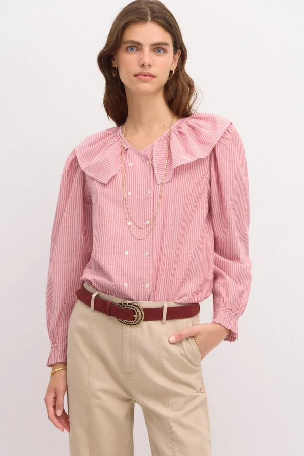 Sale Raquel. Camisa cuello. Mujer Blusas Y Camisas