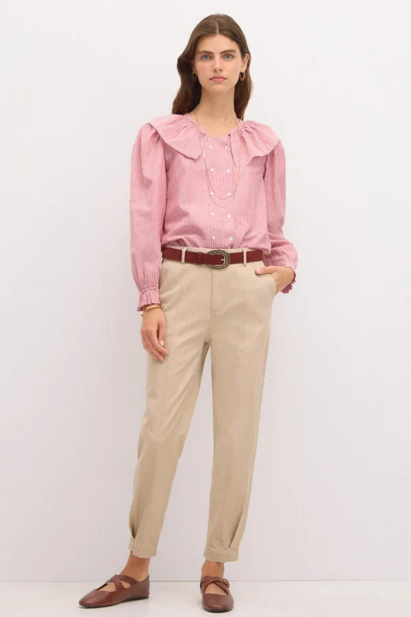 Sale Raquel. Camisa cuello. Mujer Blusas Y Camisas