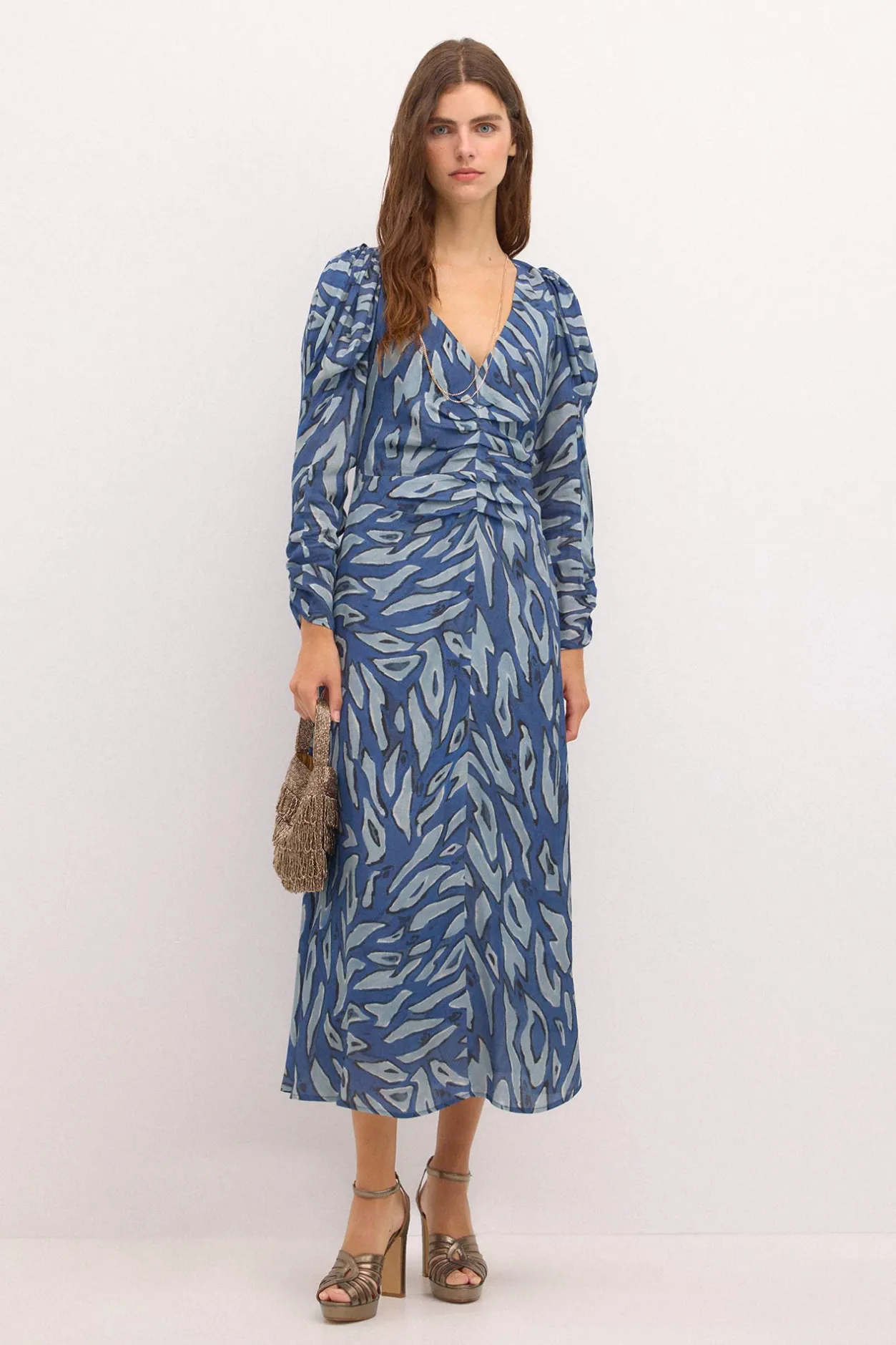 rea_vestido_estampado_4.webp Fashion Rea. Vestido estampado. Mujer Vestidos Y Monos