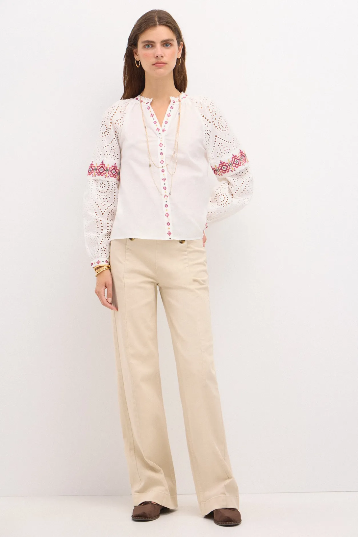 rebeca_camisa_bordada_2.webp Clearance Rebeca. Camisa bordada. Mujer Blusas Y Camisas