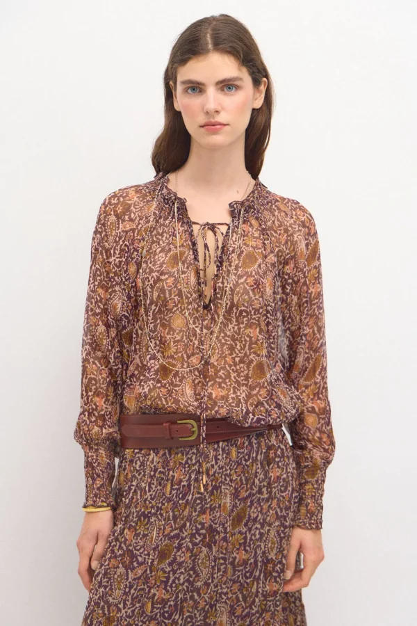 Flash Sale Rialta. Blusa estampada. Mujer Blusas Y Camisas