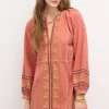 Shop Rina. Vestido corto bordado. Mujer Vestidos Y Monos