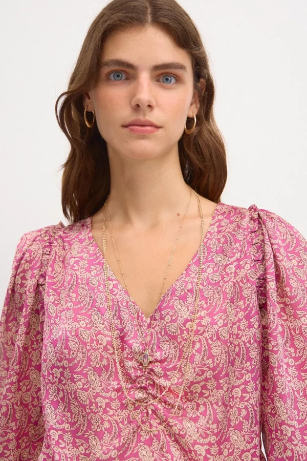New Rita. Blusa estampada. Mujer Blusas Y Camisas