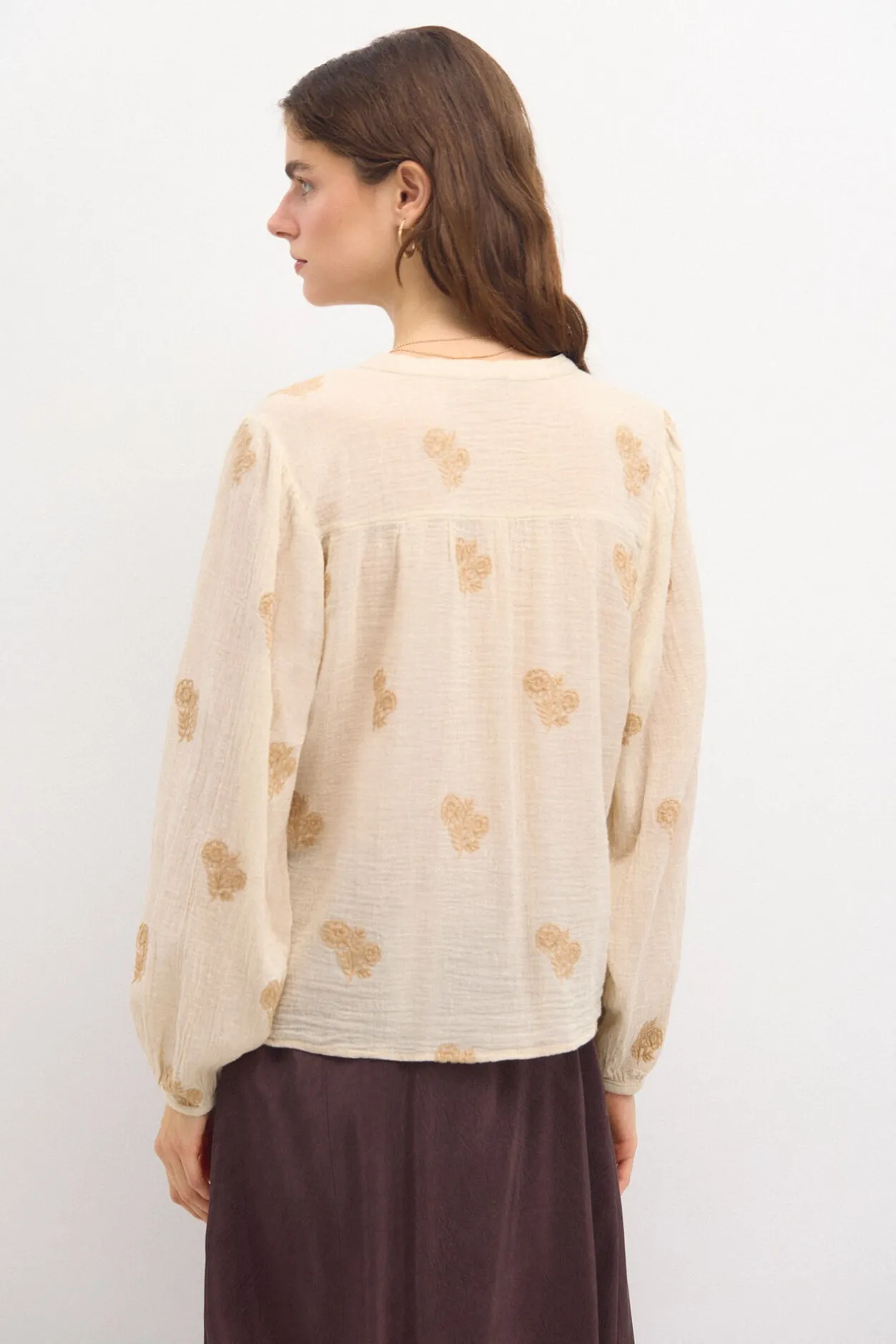 rogelia_blusa_bordada_3.webp Cheap Rogelia. Blusa bordada. Mujer Blusas Y Camisas