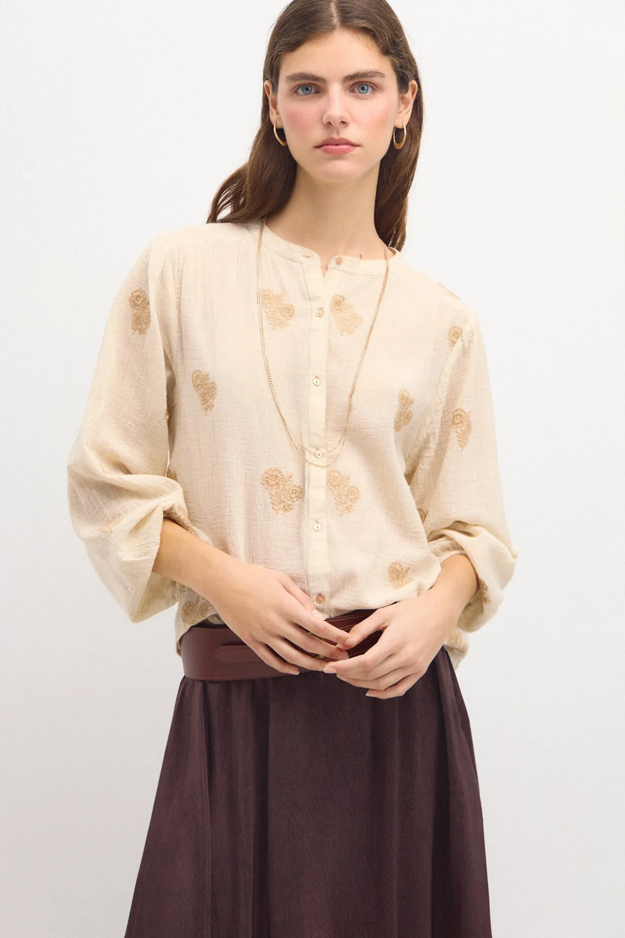 rogelia_blusa_bordada_4.webp Cheap Rogelia. Blusa bordada. Mujer Blusas Y Camisas