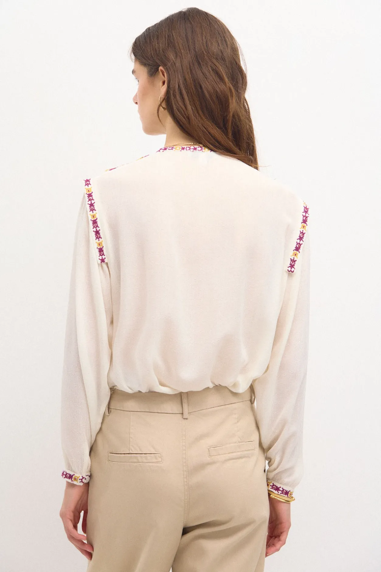 rosana_blusa_bordada_3.webp Clearance Rosana. Blusa bordada. Mujer Blusas Y Camisas