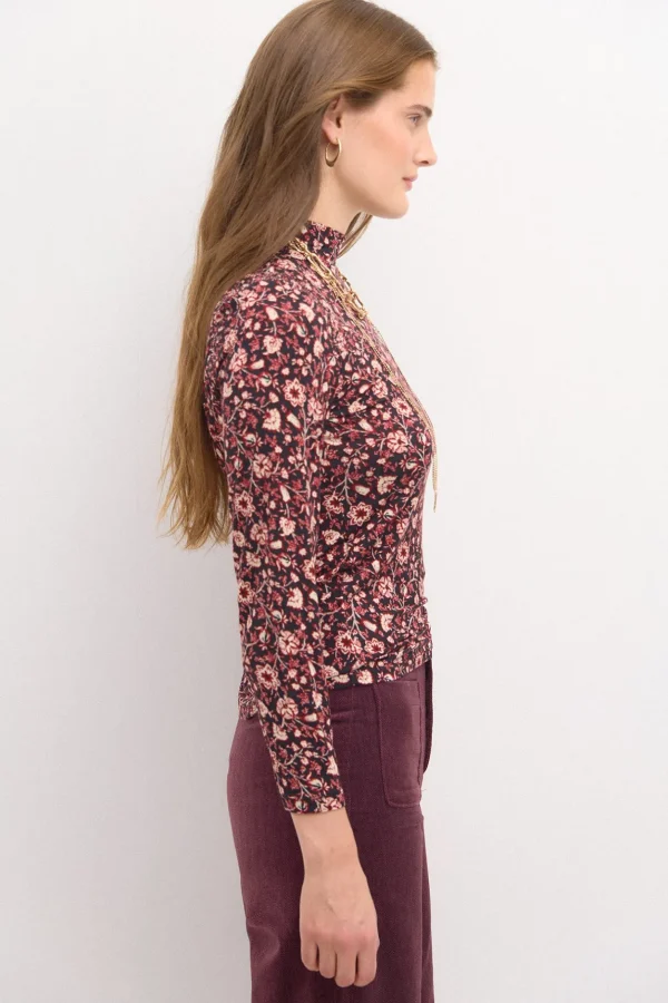 Clearance Samanta. Camiseta entallada estampada Mujer Camisetas Y Tops