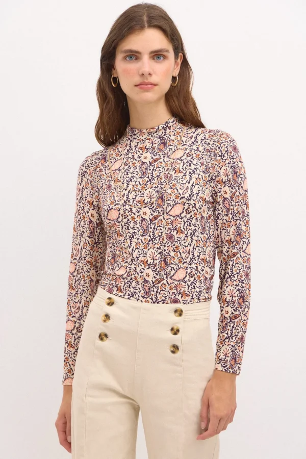 Fashion Samanta. Camiseta entallada estampada Mujer Camisetas Y Tops