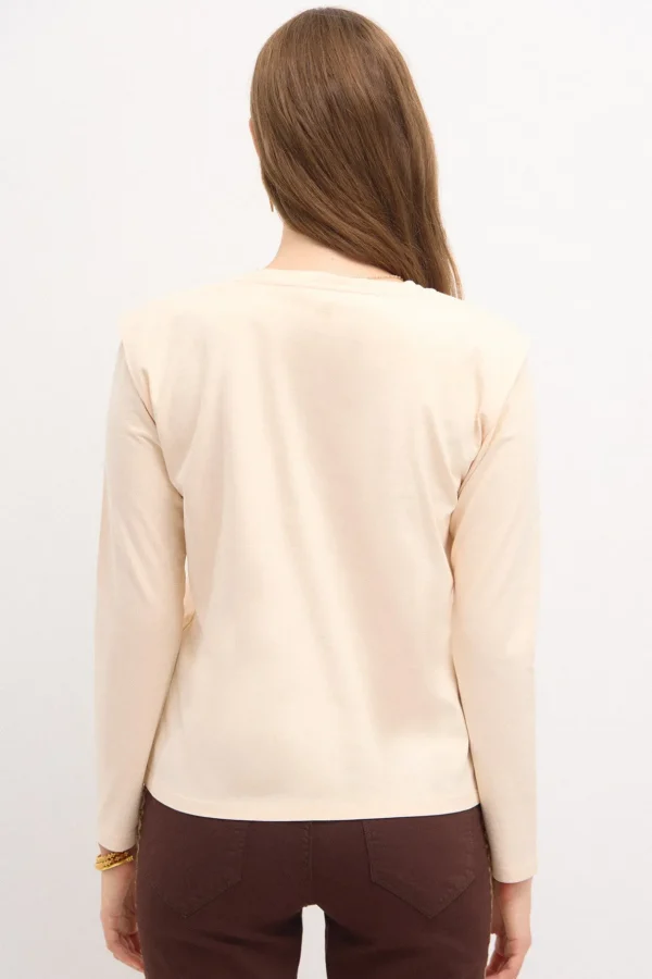 Cheap Scarlet. Camiseta de algodón lavada Mujer Camisetas Y Tops