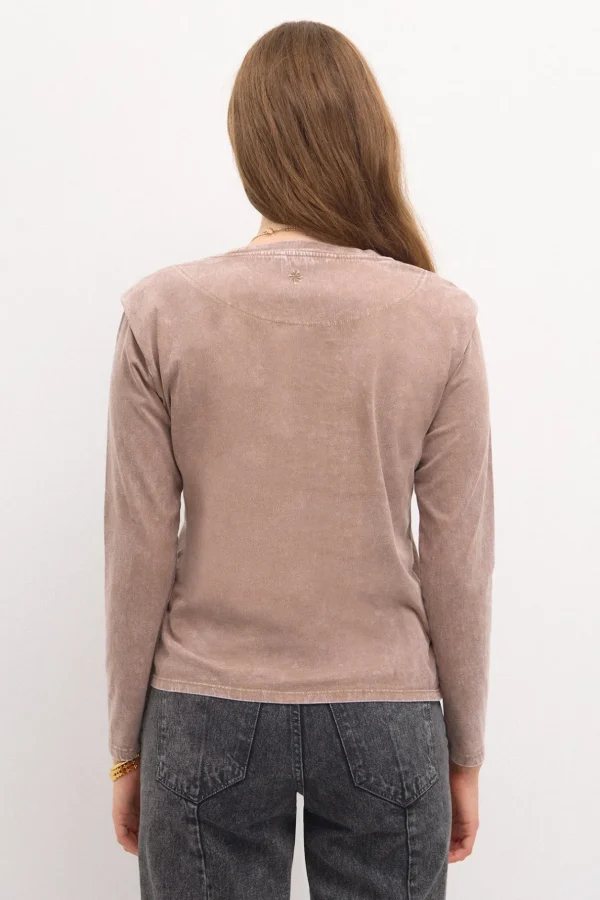 Cheap Scarlet. Camiseta de algodón lavada Mujer Camisetas Y Tops