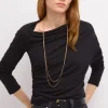 New Shirin. Camiseta asimétrica Mujer Camisetas Y Tops