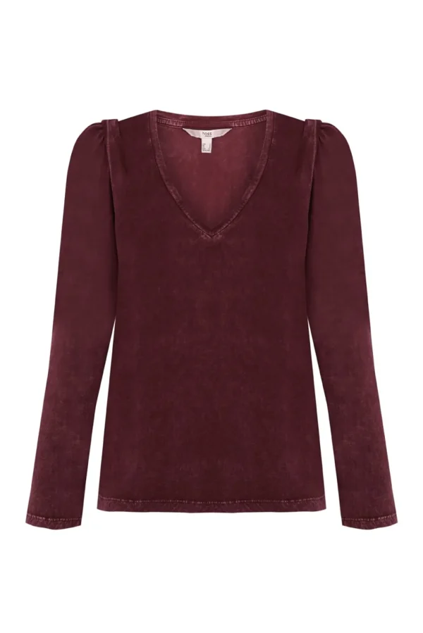 Best Sale Simona. Camiseta de algodón entallada Mujer Camisetas Y Tops