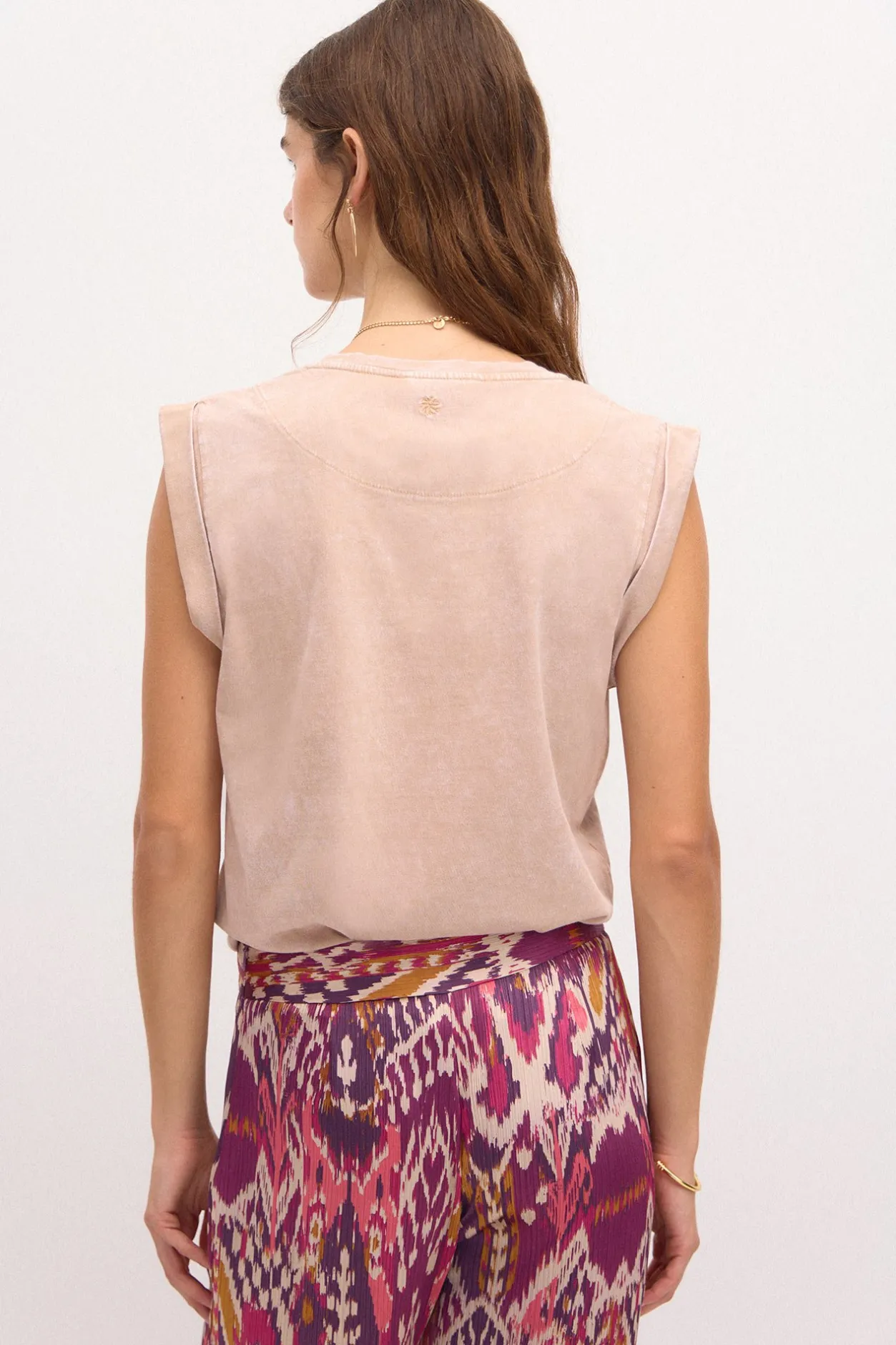 sonia_camiseta_de_algodn__4.webp Store Sonia. Camiseta de algodón lavada Mujer Camisetas Y Tops