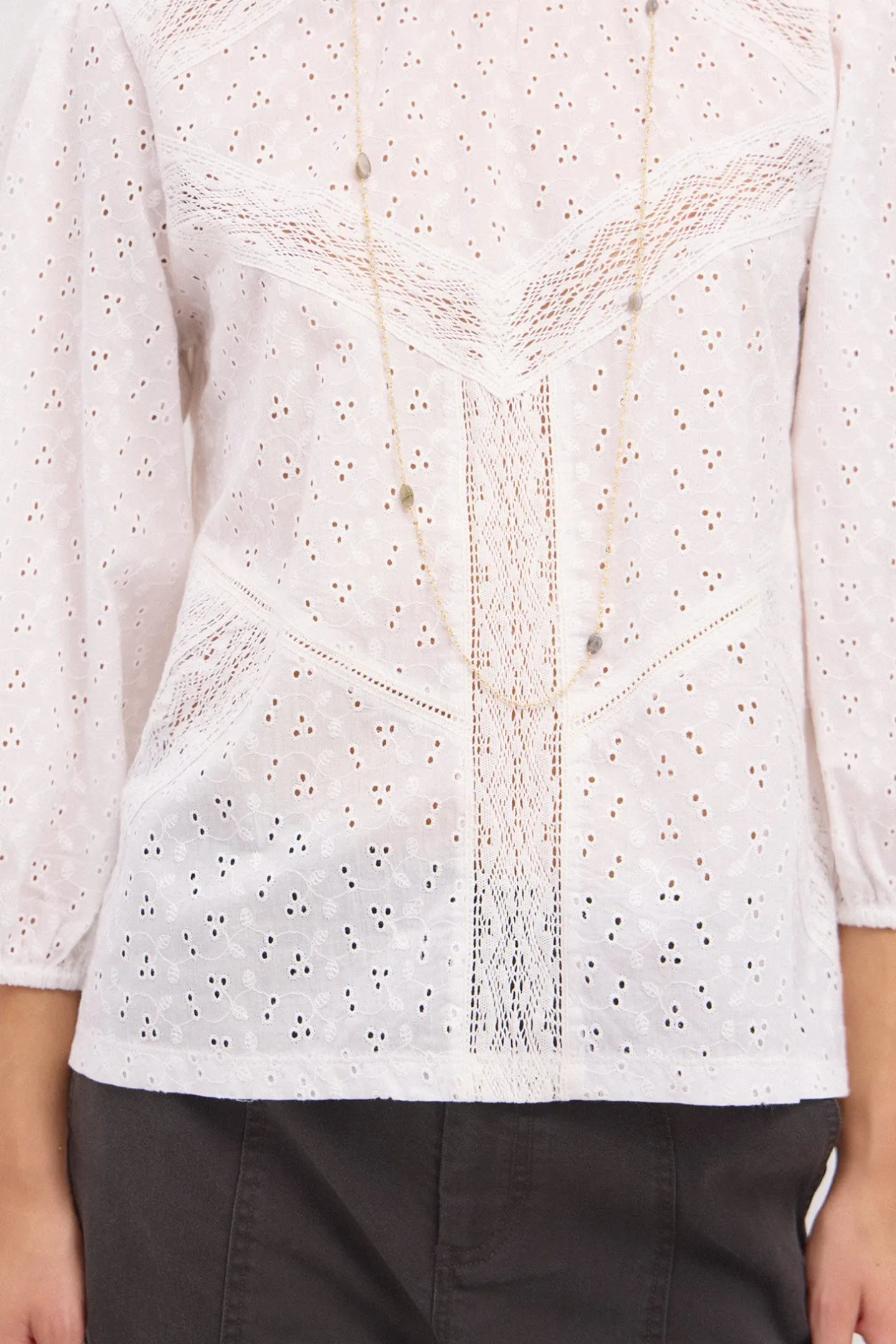 sorima_camiseta_de_algodn_2.webp Discount Sorima. Camiseta de algodón romántica Mujer Camisetas Y Tops