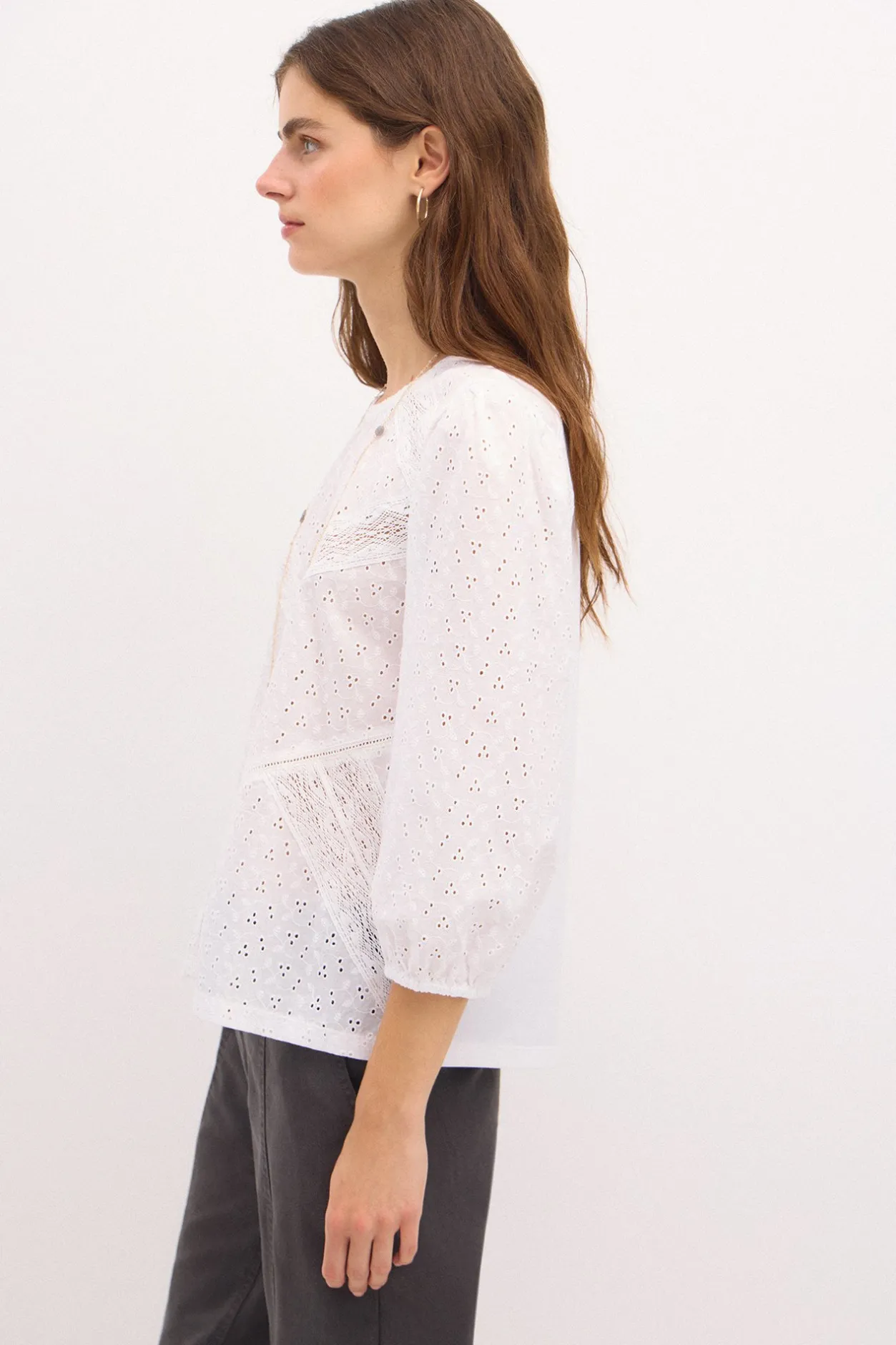 sorima_camiseta_de_algodn_3.webp Discount Sorima. Camiseta de algodón romántica Mujer Camisetas Y Tops