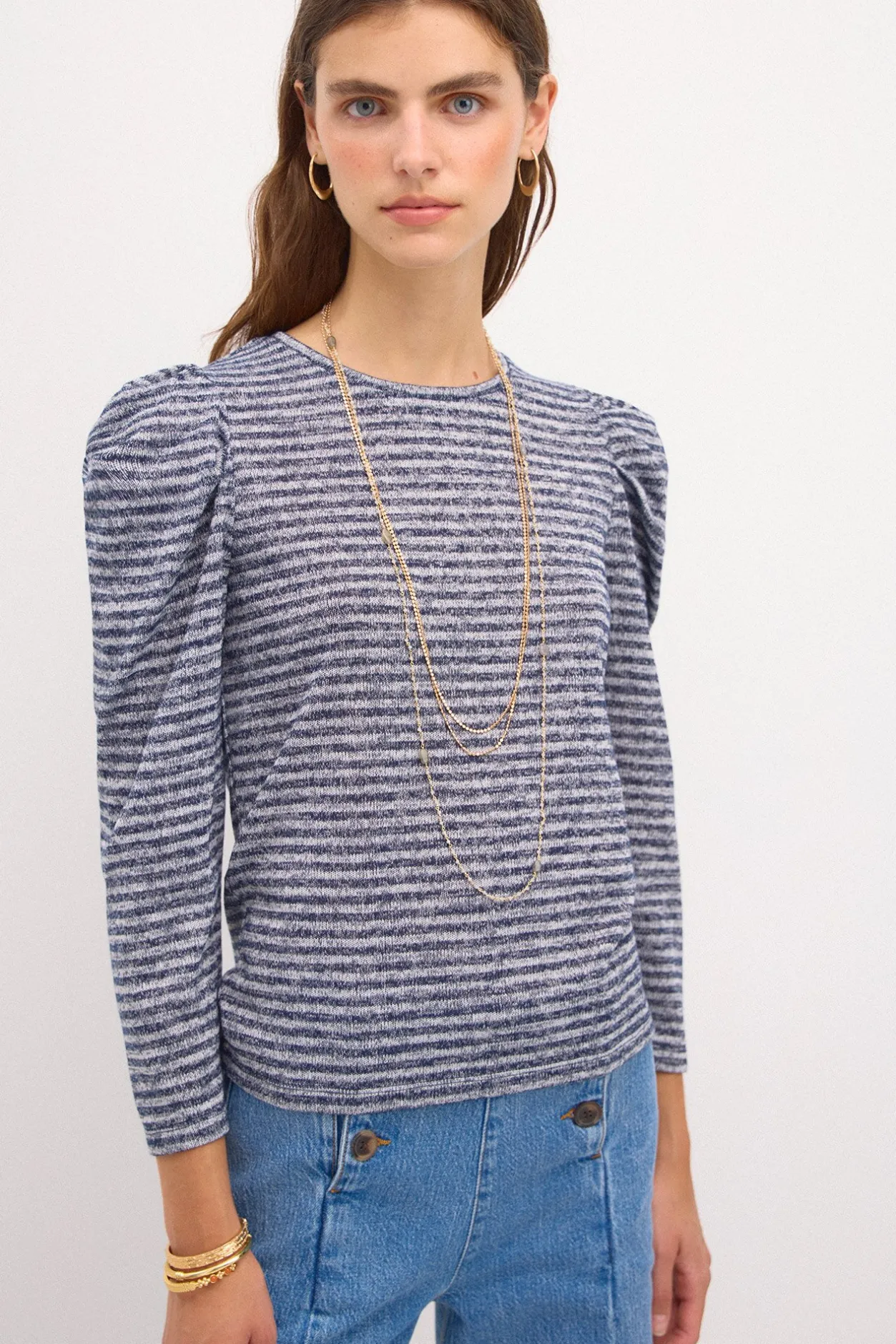 susana_camiseta_de_rayas_0.webp Best Susana. Camiseta de rayas Mujer Camisetas Y Tops