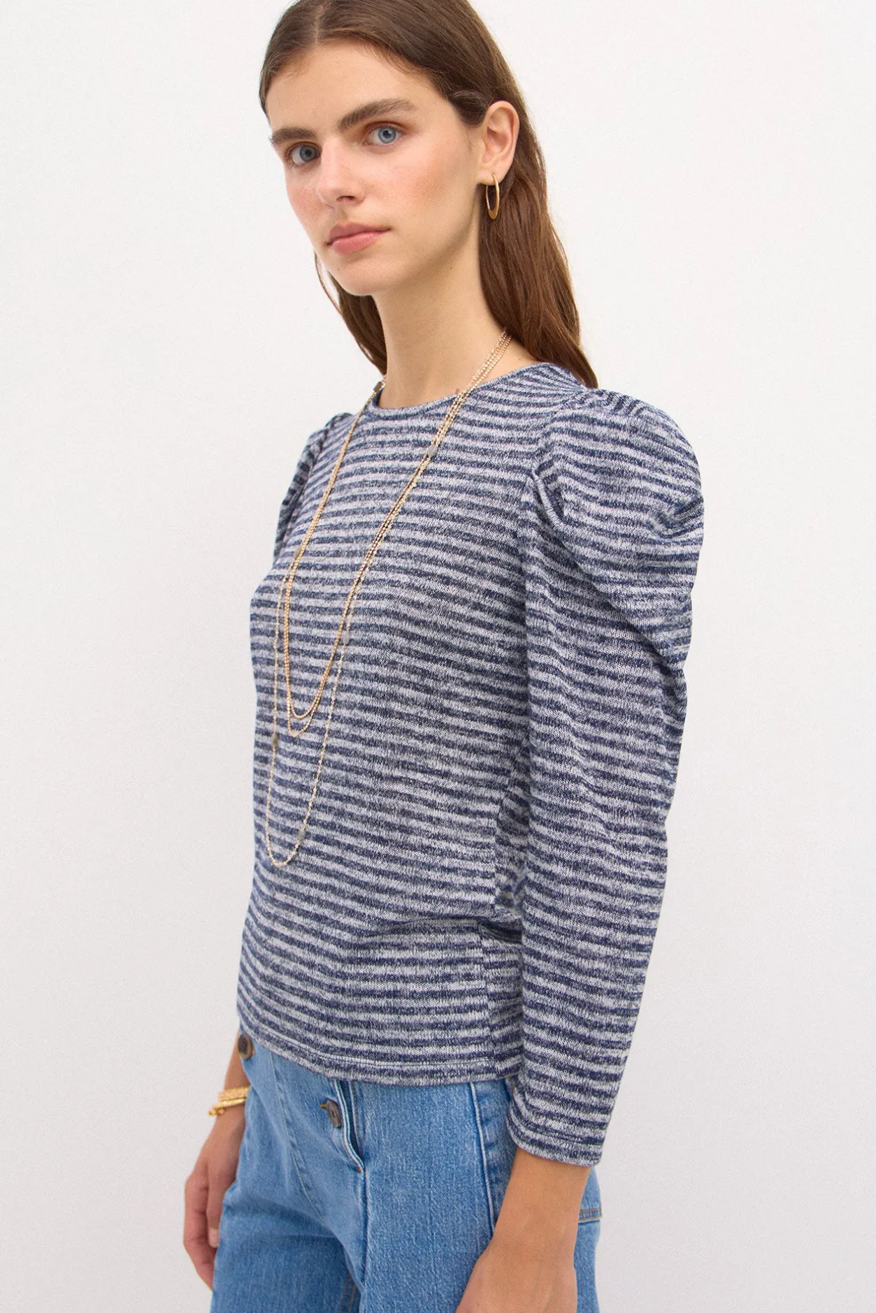 susana_camiseta_de_rayas_2.webp Best Susana. Camiseta de rayas Mujer Camisetas Y Tops