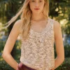 Flash Sale Tadea. Top de punto Mujer Camisetas Y Tops