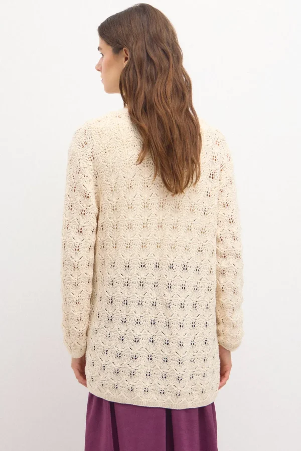 Store Tamara. Cardigan crochet Mujer Jerséis Y Cárdigans