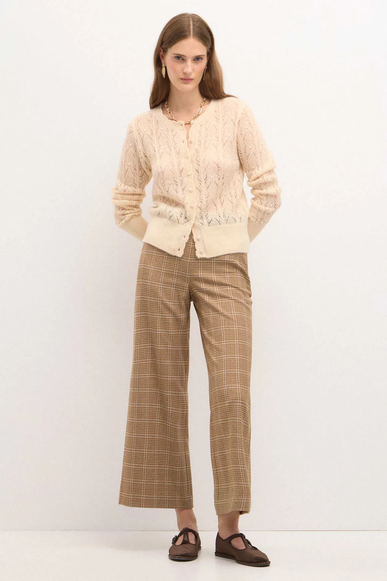 taresa_chaqueta_de_punto__2-1.webp Cheap Taresa. Chaqueta de punto pointelle Mujer Jerséis Y Cárdigans