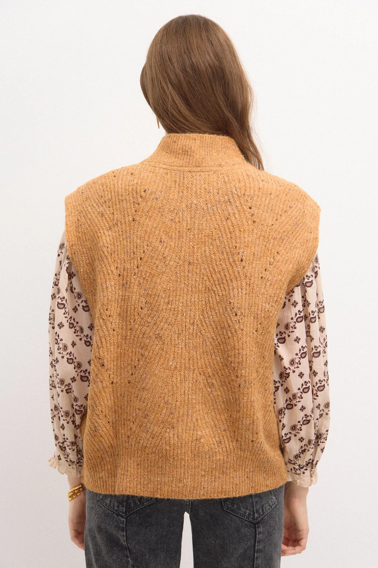 tayra_chaleco_oversize_3.webp Clearance Tayra. Chaleco oversize Mujer Chalecos | Jerséis Y Cárdigans