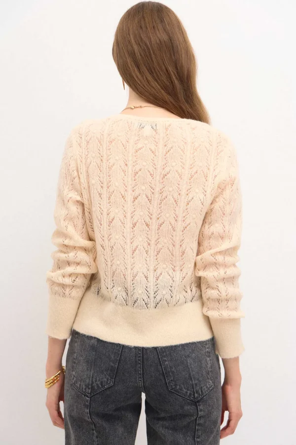 Discount Teba. Jersey pointelle Mujer Jerséis Y Cárdigans