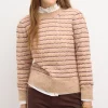 Best Teleri. Jersey desagujado Mujer Jerséis Y Cárdigans