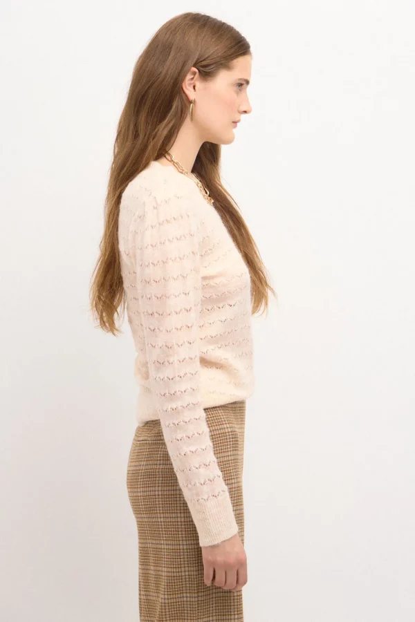 New Tella. Jersey desagujado Mujer Jerséis Y Cárdigans