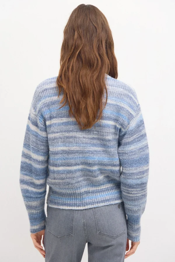 Discount Teresa. Chaqueta space dye Mujer Jerséis Y Cárdigans