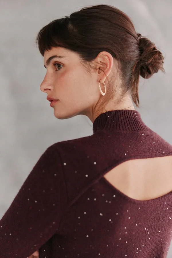 Outlet Tesi. Jersey lentejuelas Mujer Jerséis Y Cárdigans