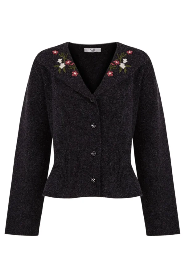 New Tessa. Chaqueta de punto bordada Mujer Jerséis Y Cárdigans